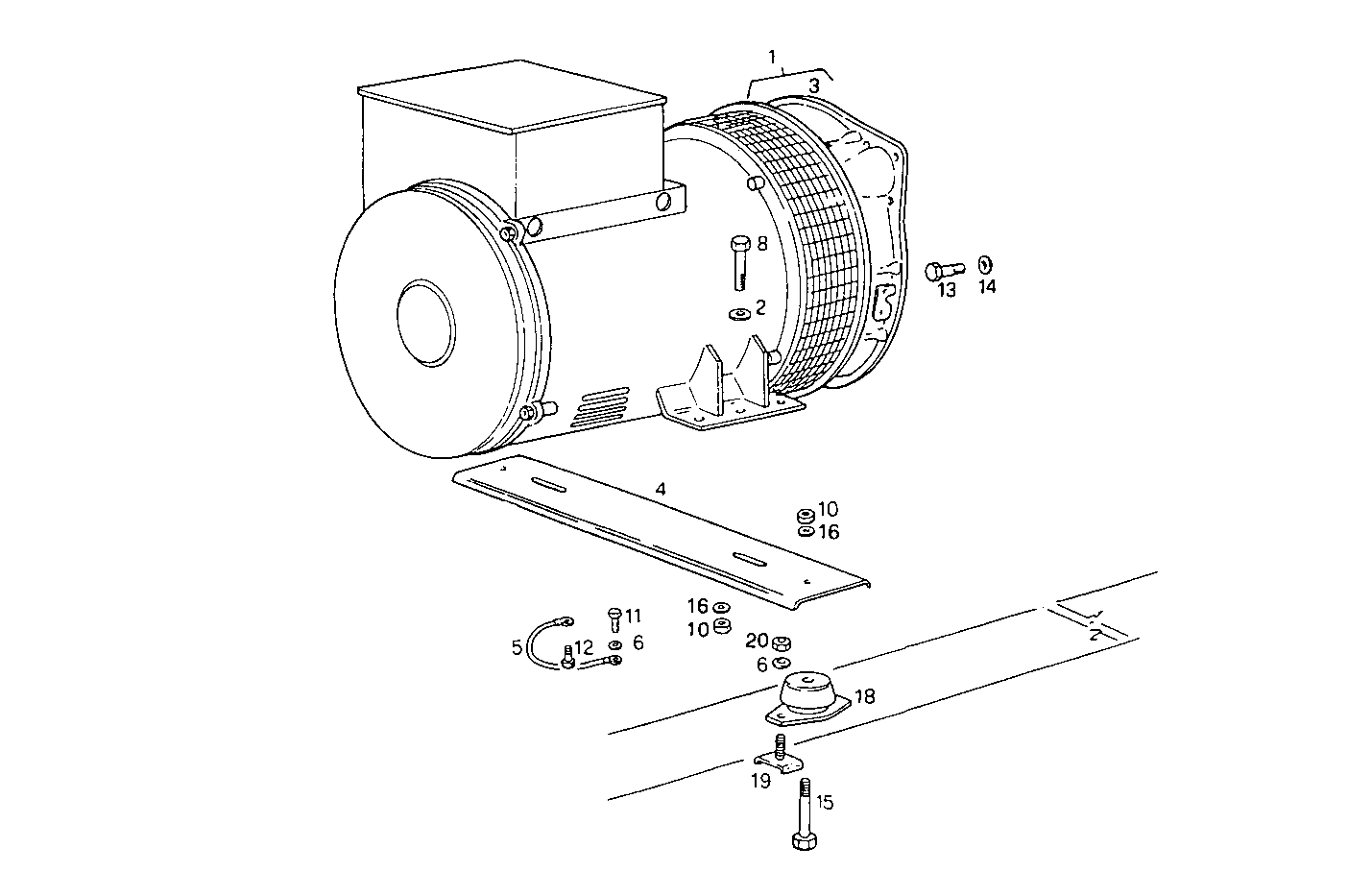 Iveco/FPT SINGLE BEARING ELECTRIC MACHINE