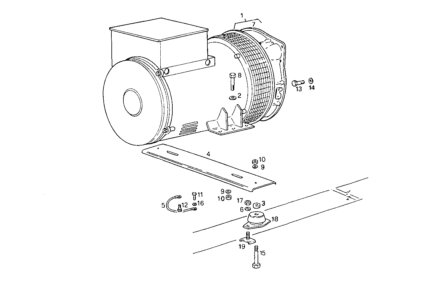 Iveco/FPT SINGLE BEARING ELECTRIC MACHINE