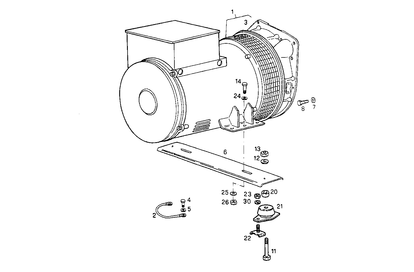 Iveco/FPT SINGLE BEARING ELECTRIC MACHINE