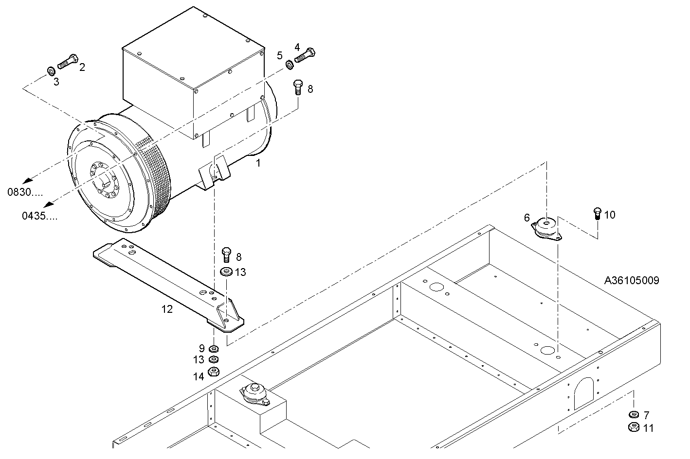 Iveco/FPT SINGLE BEARING ELECTRIC MACHINE