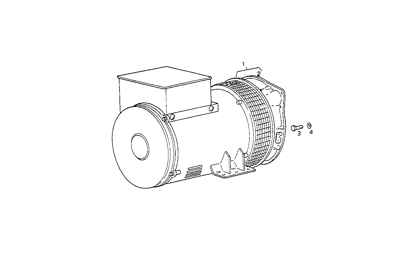 Iveco/FPT DOUBLE BEARING ELECTRIC MACHINE