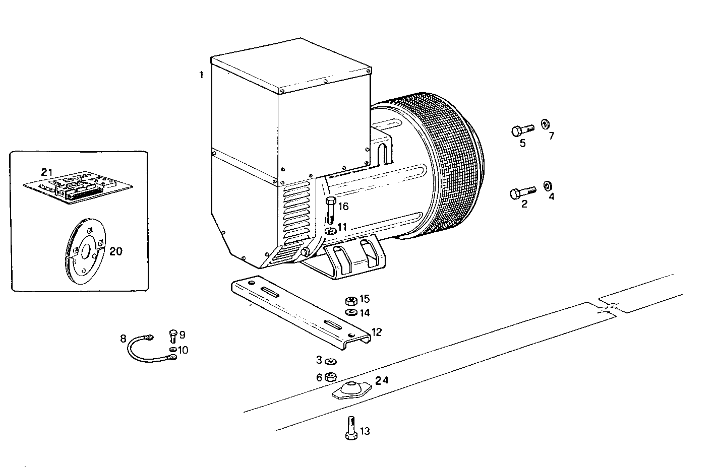 Iveco/FPT SINGLE BEARING ELECTRIC MACHINE