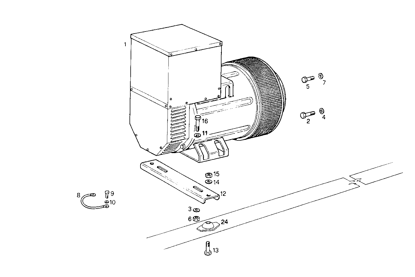 Iveco/FPT SINGLE BEARING ELECTRIC MACHINE