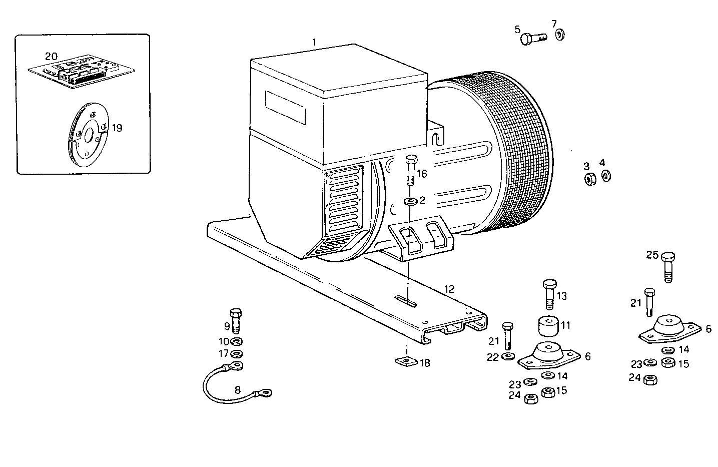 Iveco/FPT SINGLE BEARING ELECTRIC MACHINE