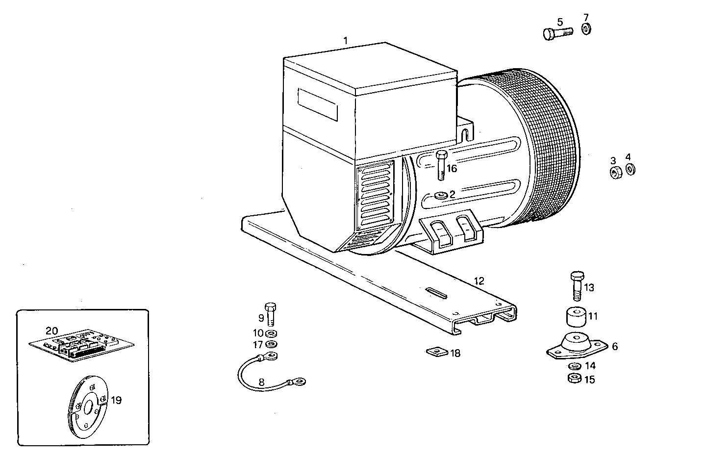 Iveco/FPT SINGLE BEARING ELECTRIC MACHINE