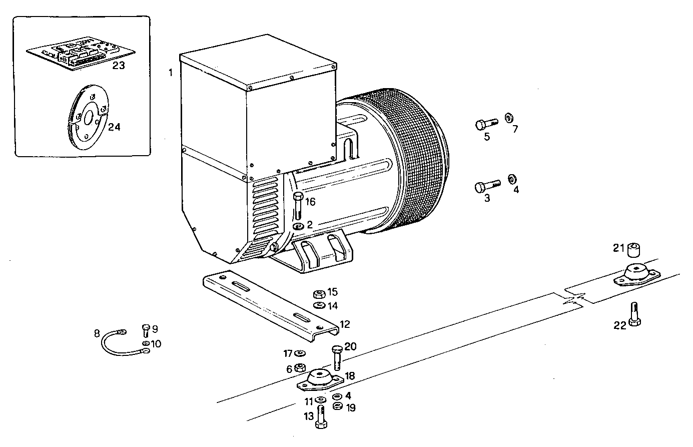 Iveco/FPT SINGLE BEARING ELECTRIC MACHINE