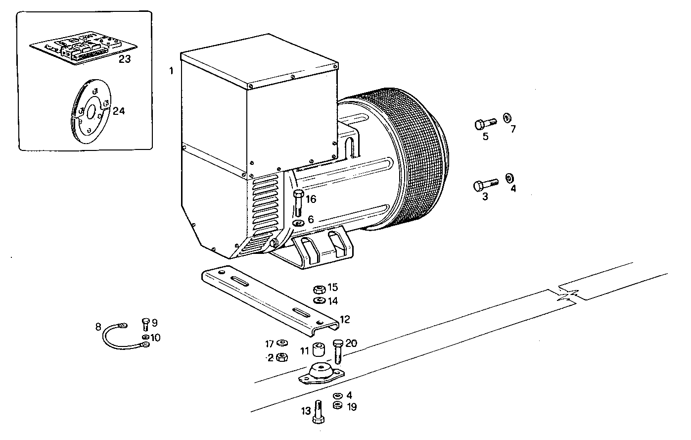 Iveco/FPT SINGLE BEARING ELECTRIC MACHINE