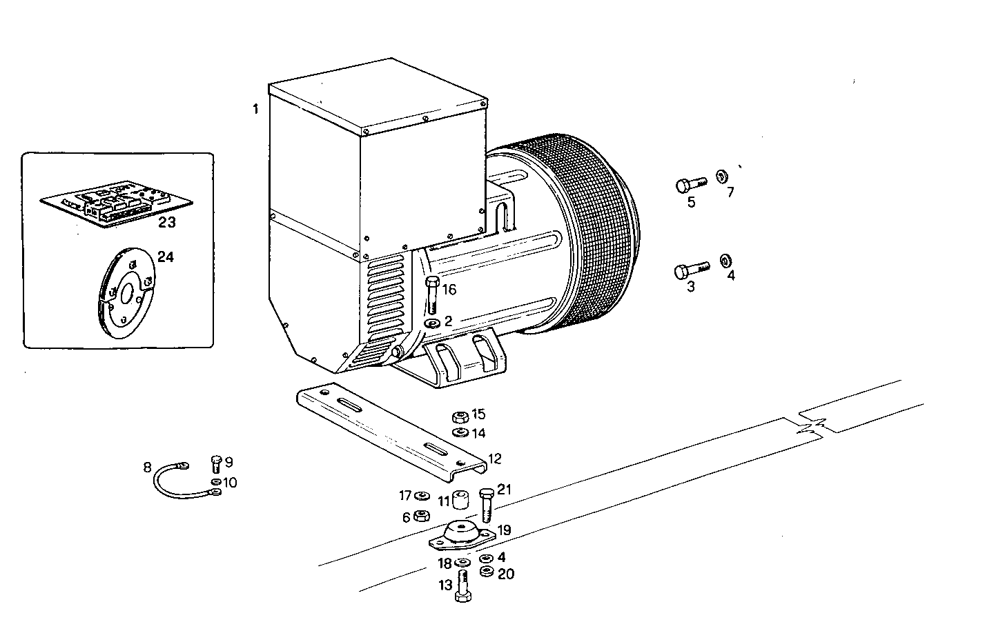 Iveco/FPT SINGLE BEARING ELECTRIC MACHINE