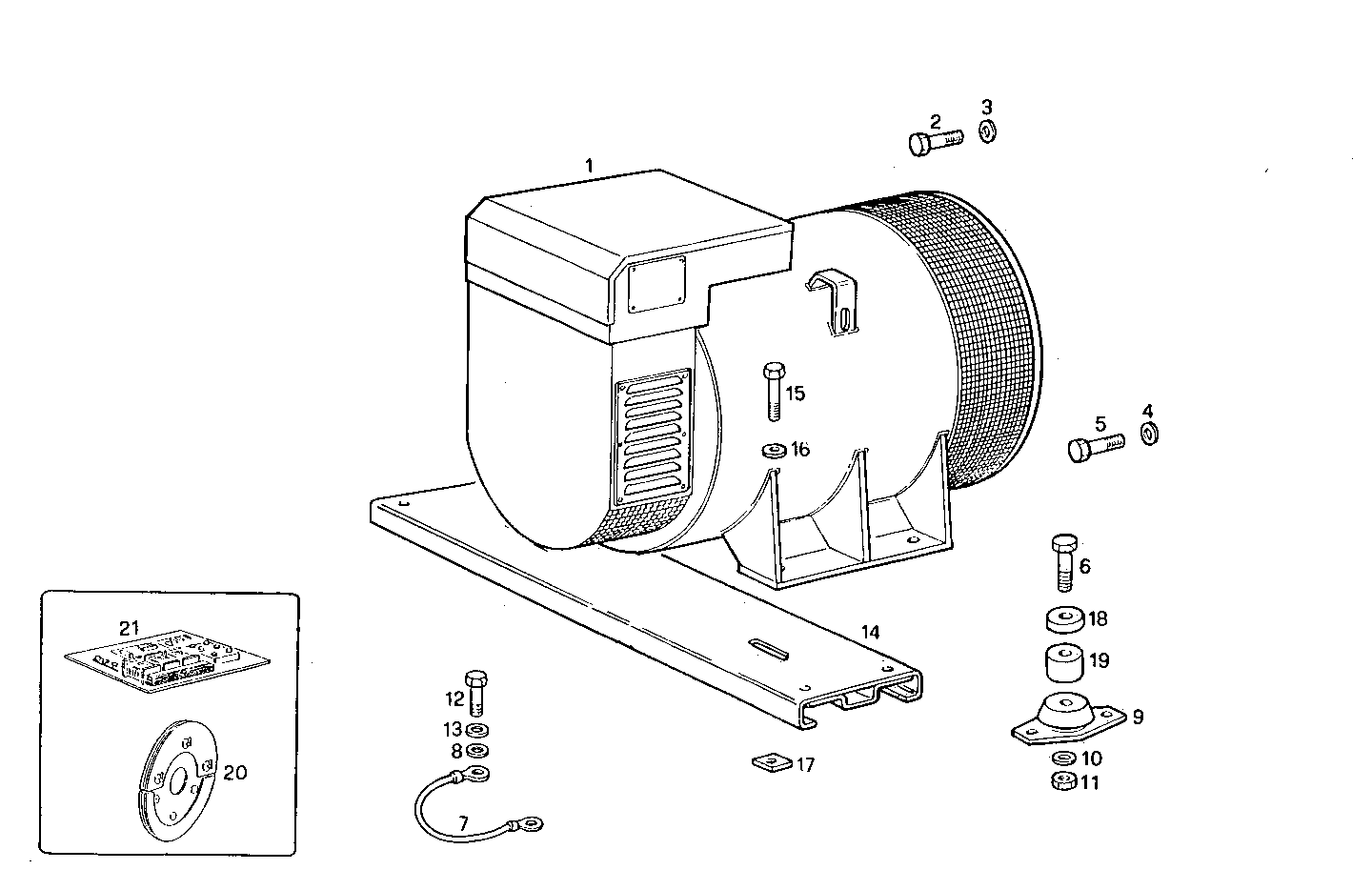 Iveco/FPT SINGLE BEARING ELECTRIC MACHINE