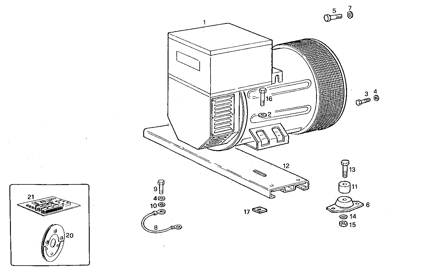 Iveco/FPT SINGLE BEARING ELECTRIC MACHINE