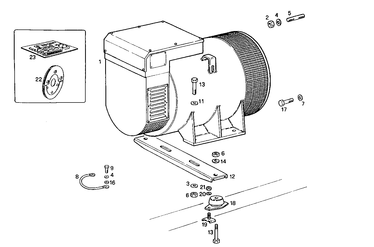 Iveco/FPT SINGLE BEARING ELECTRIC MACHINE