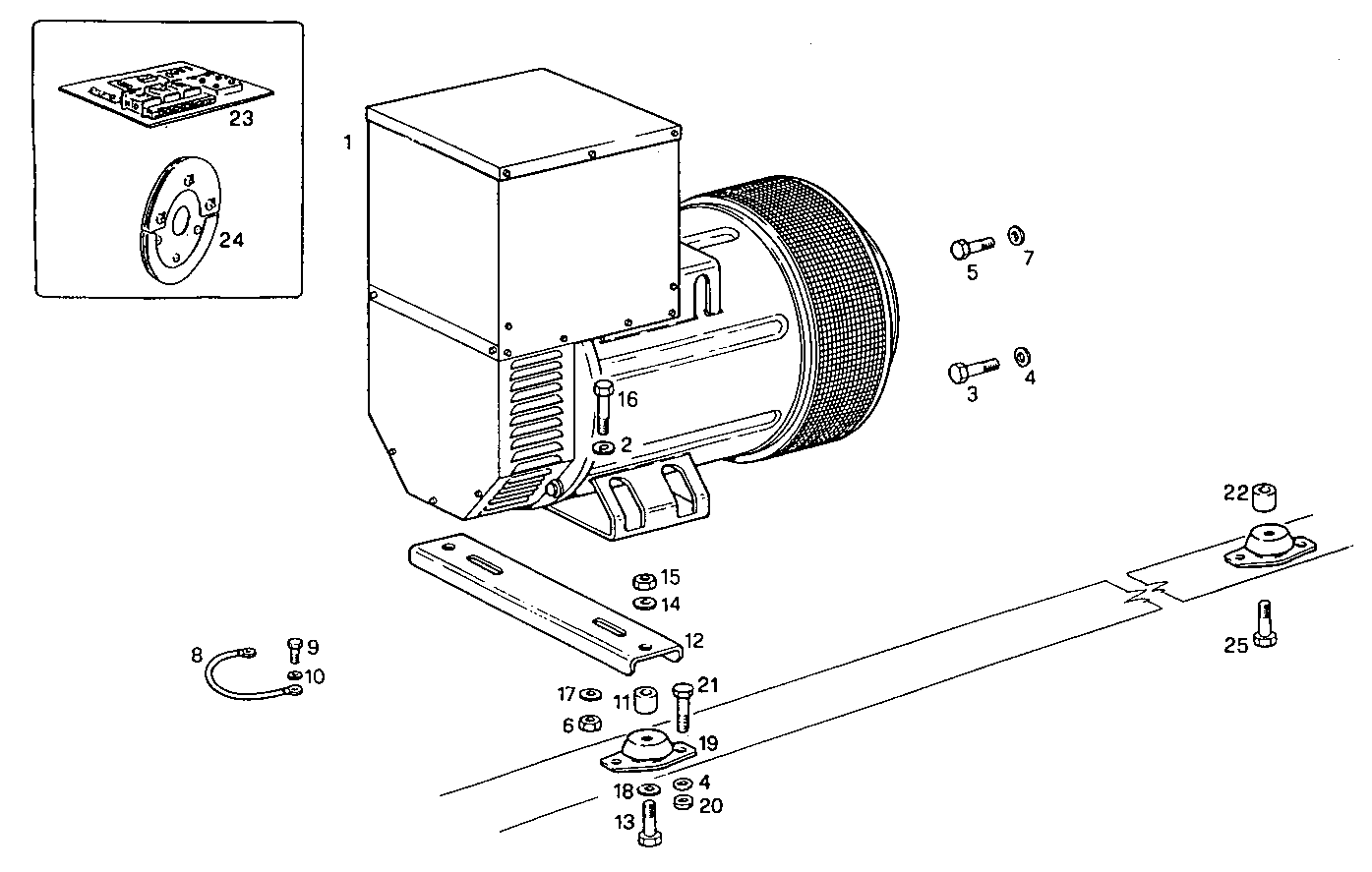 Iveco/FPT SINGLE BEARING ELECTRIC MACHINE