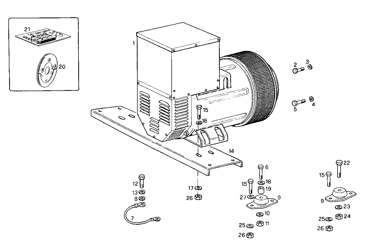 Iveco/FPT SINGLE BEARING ELECTRIC MACHINE