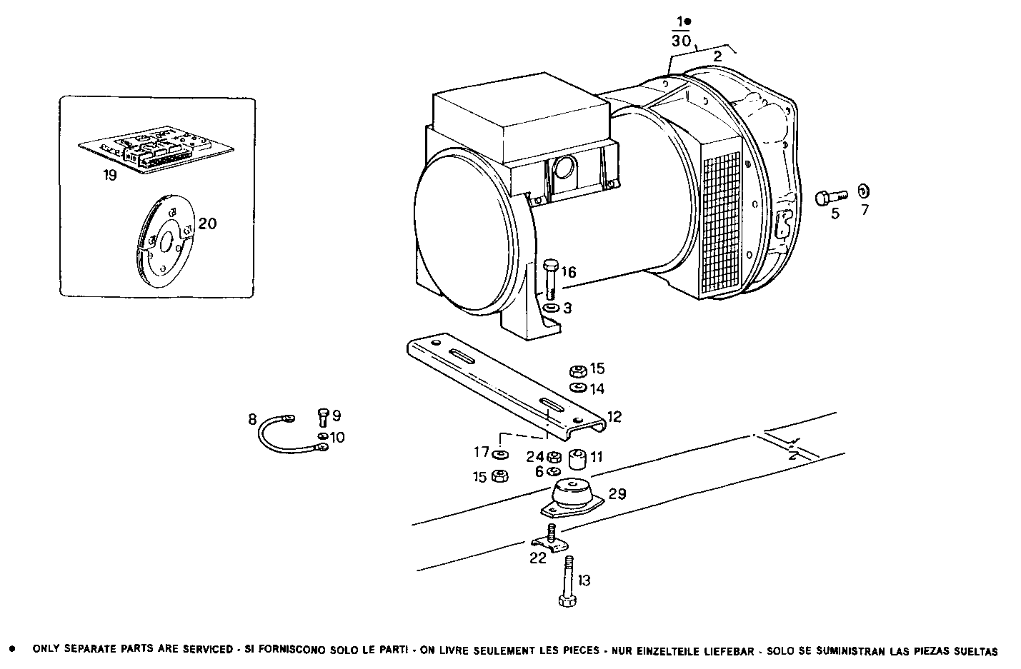 Iveco/FPT SINGLE BEARING ELECTRIC MACHINE