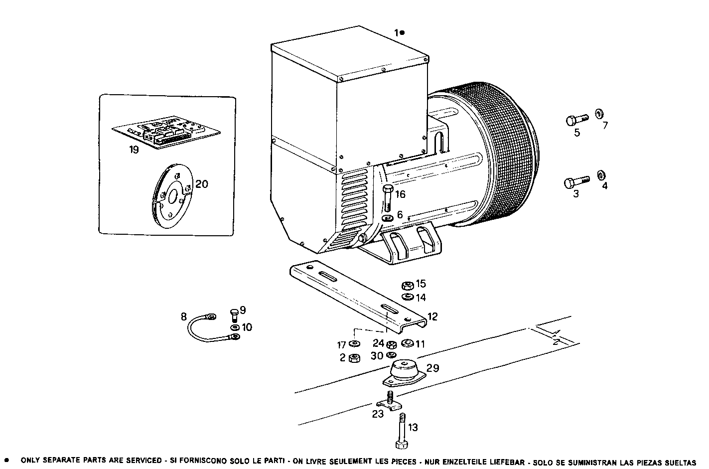 Iveco/FPT SINGLE BEARING ELECTRIC MACHINE