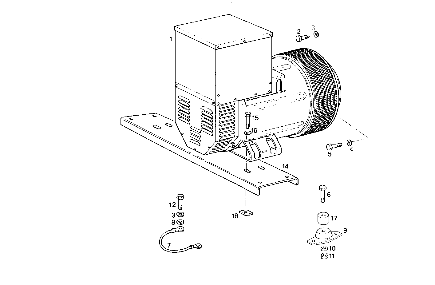 Iveco/FPT SINGLE BEARING ELECTRIC MACHINE