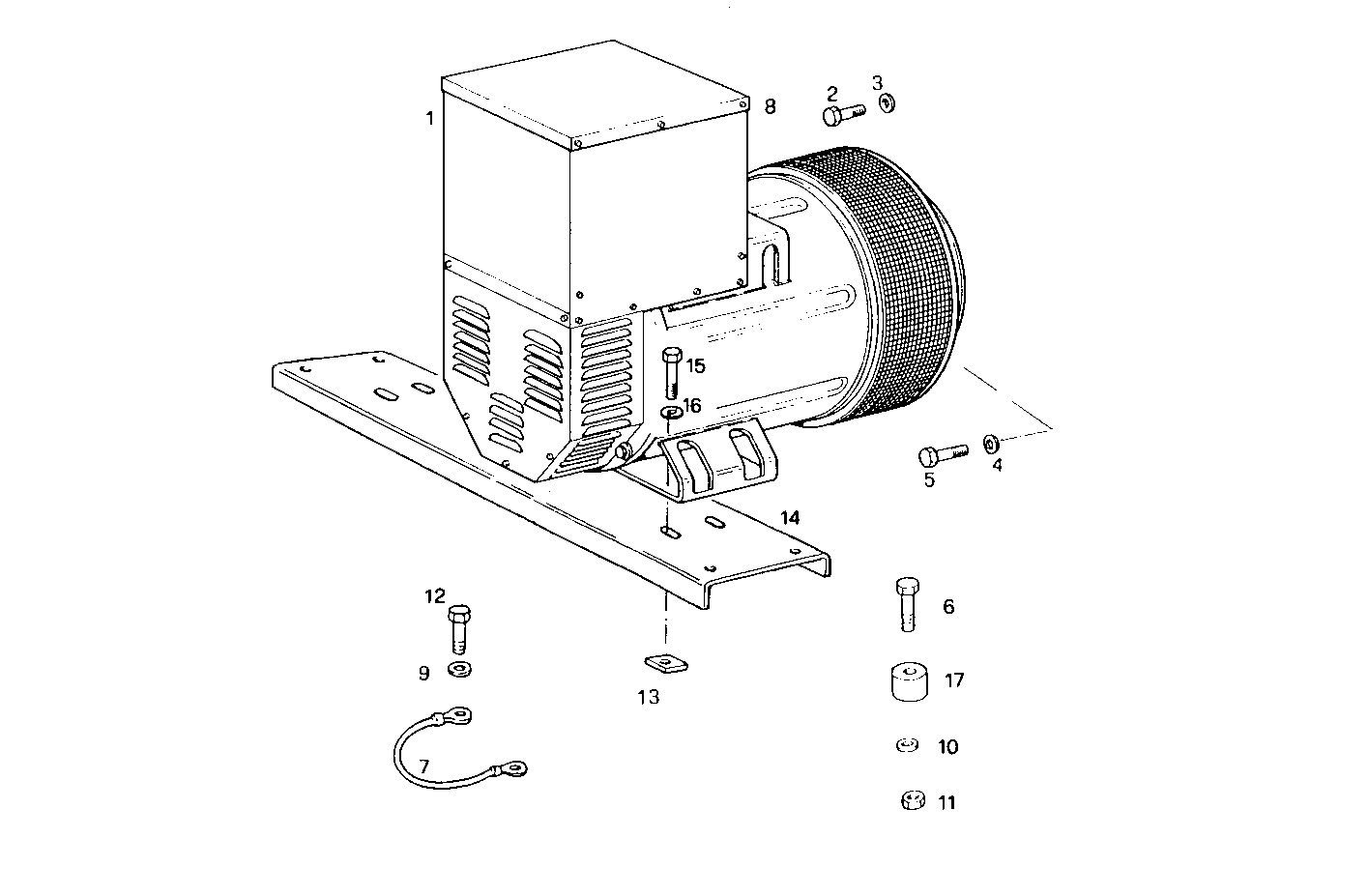 Iveco/FPT SINGLE BEARING ELECTRIC MACHINE