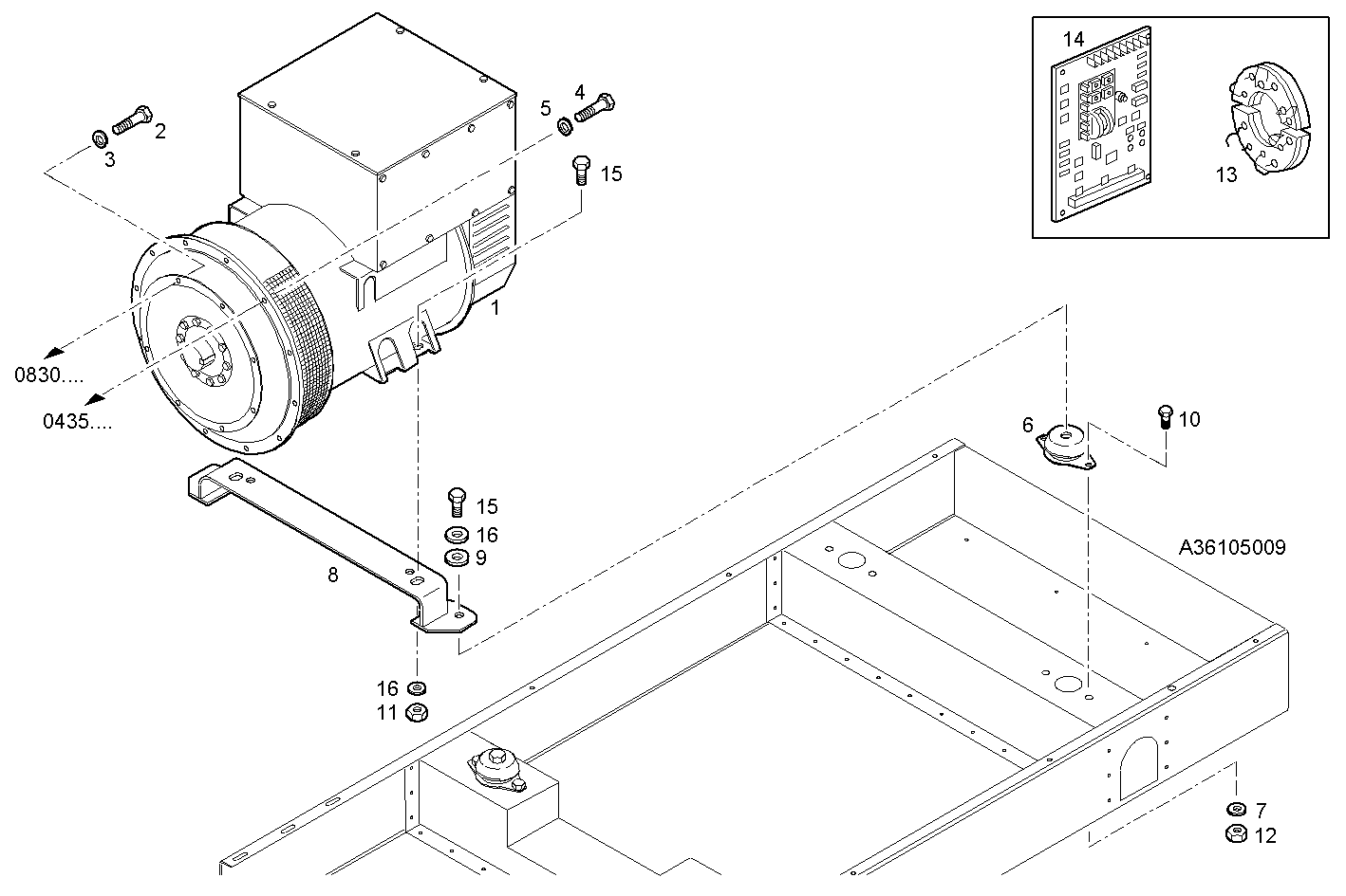 Iveco/FPT SINGLE BEARING ELECTRIC MACHINE