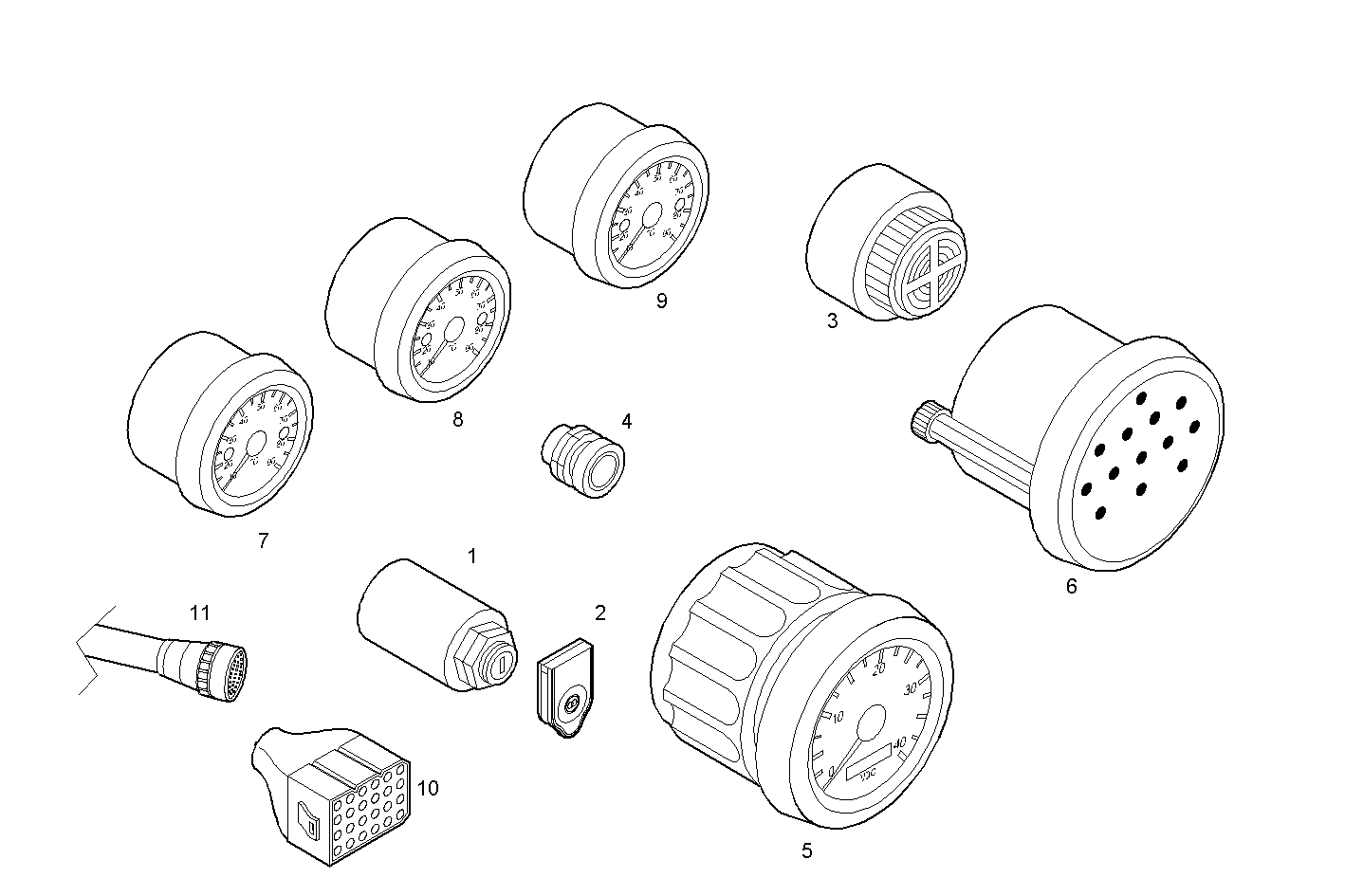 Iveco/FPT ELECTRIC INSTRUMENTS