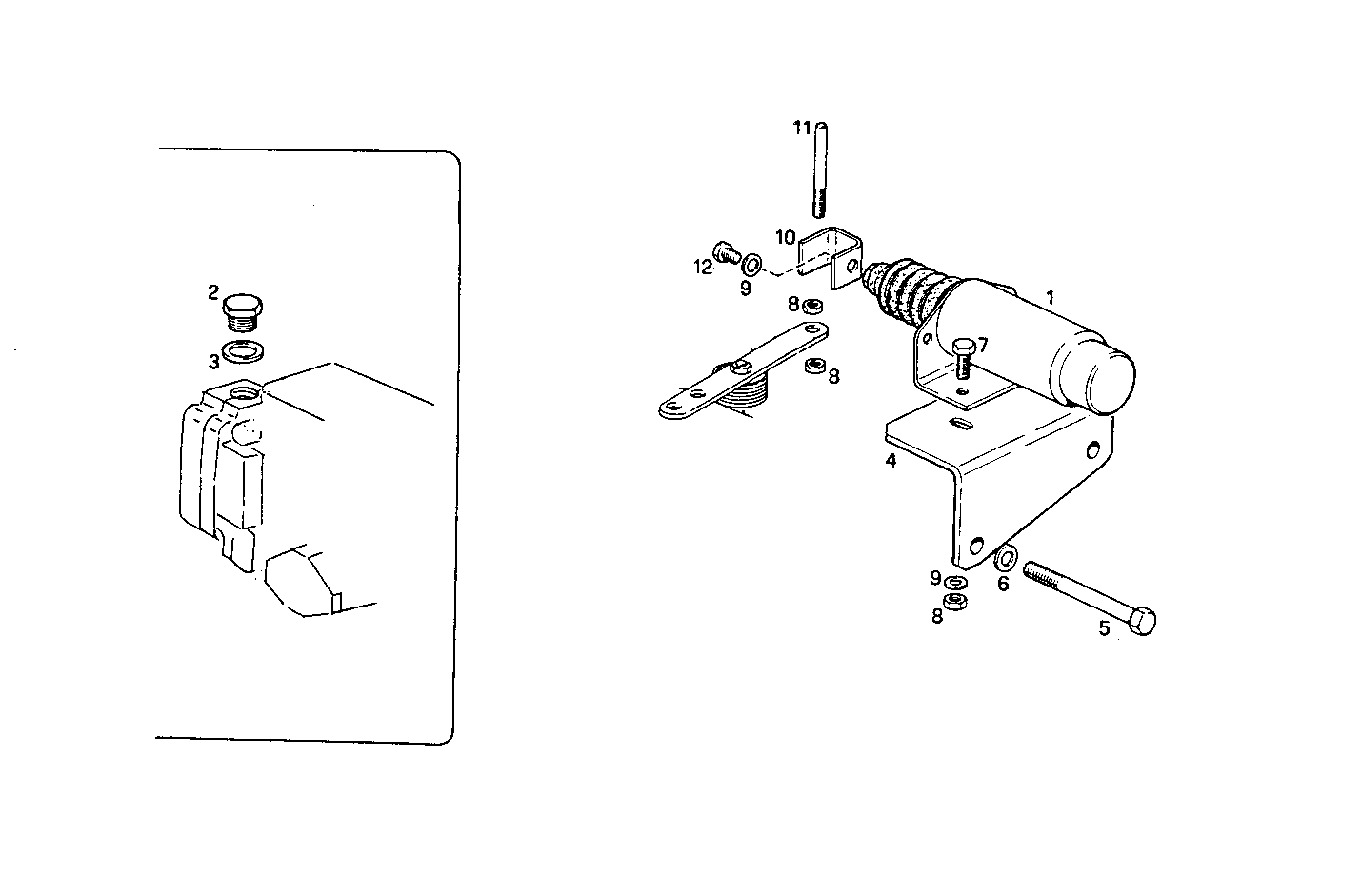 Iveco/FPT STOP SOLENOID - ENERGIZE TO STOP - 24V