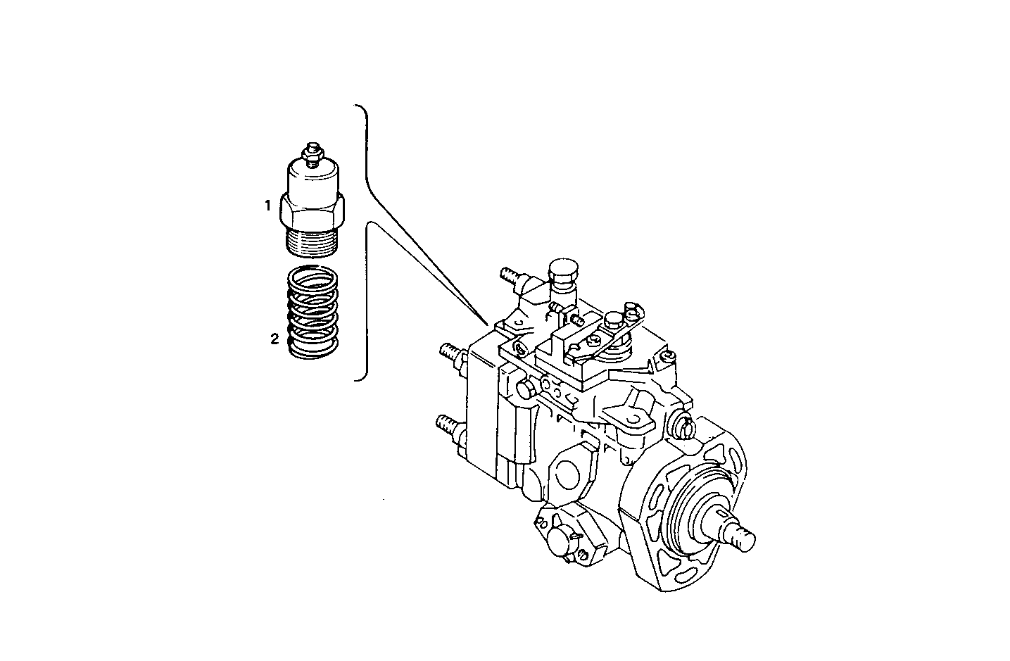 Iveco/FPT STOP SOLENOID - ENERGIZE TO STOP - 12V