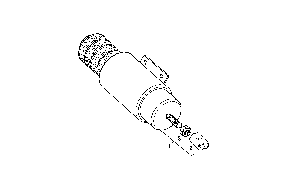 Iveco/FPT STOP SOLENOID - ENERGIZE TO STOP - 12V