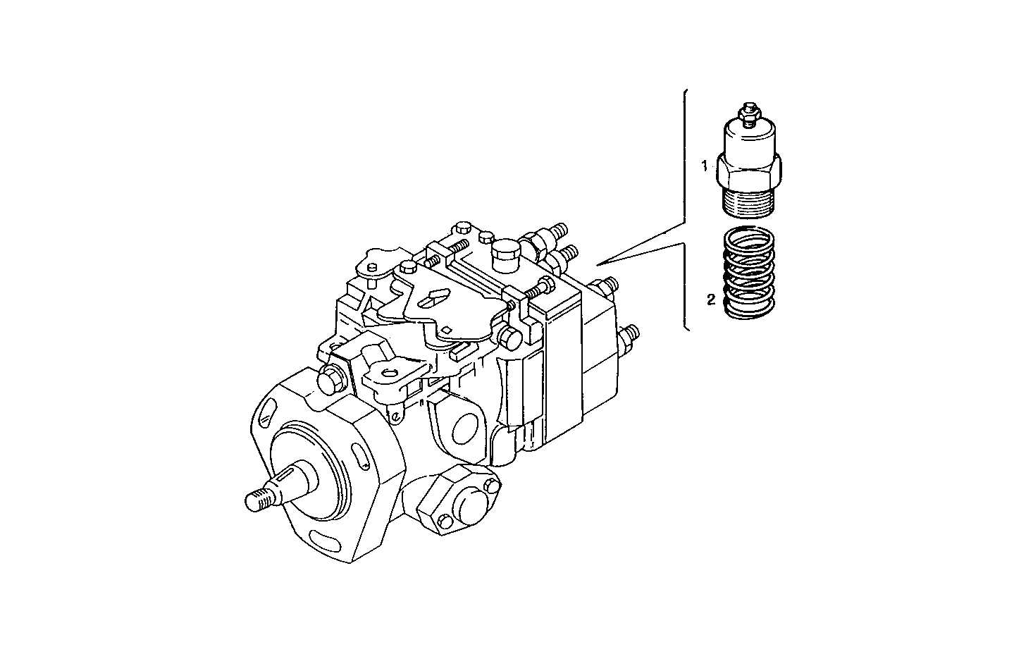 Iveco/FPT STOP SOLENOID - ENERGIZE TO STOP - 24V