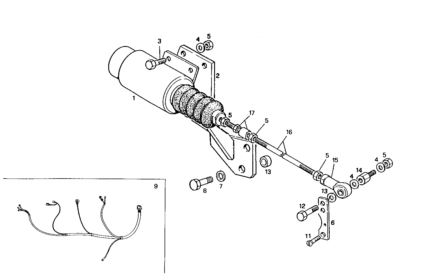 Iveco/FPT STOP SOLENOID - ENERGIZE TO STOP - 24V