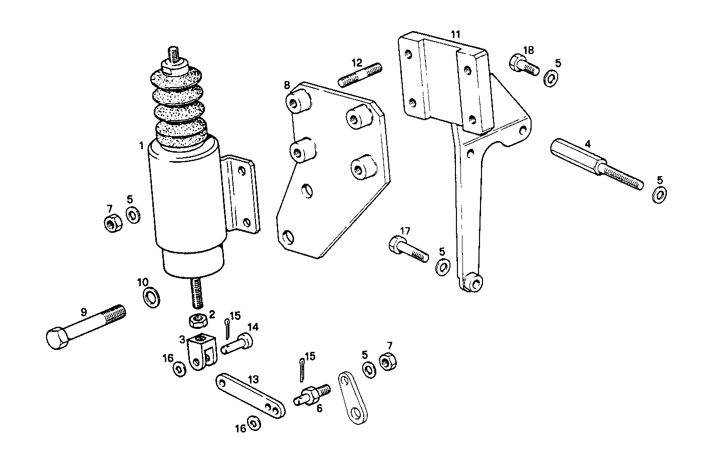 Iveco/FPT STOP SOLENOID - ENERGIZE TO STOP - 24V