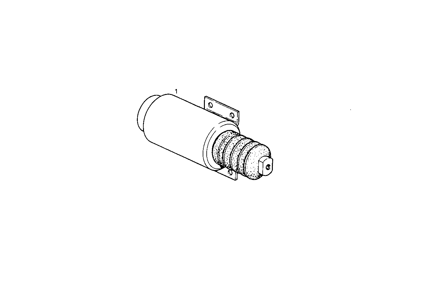 Iveco/FPT STOP SOLENOID - ENERGIZE TO STOP - 24V