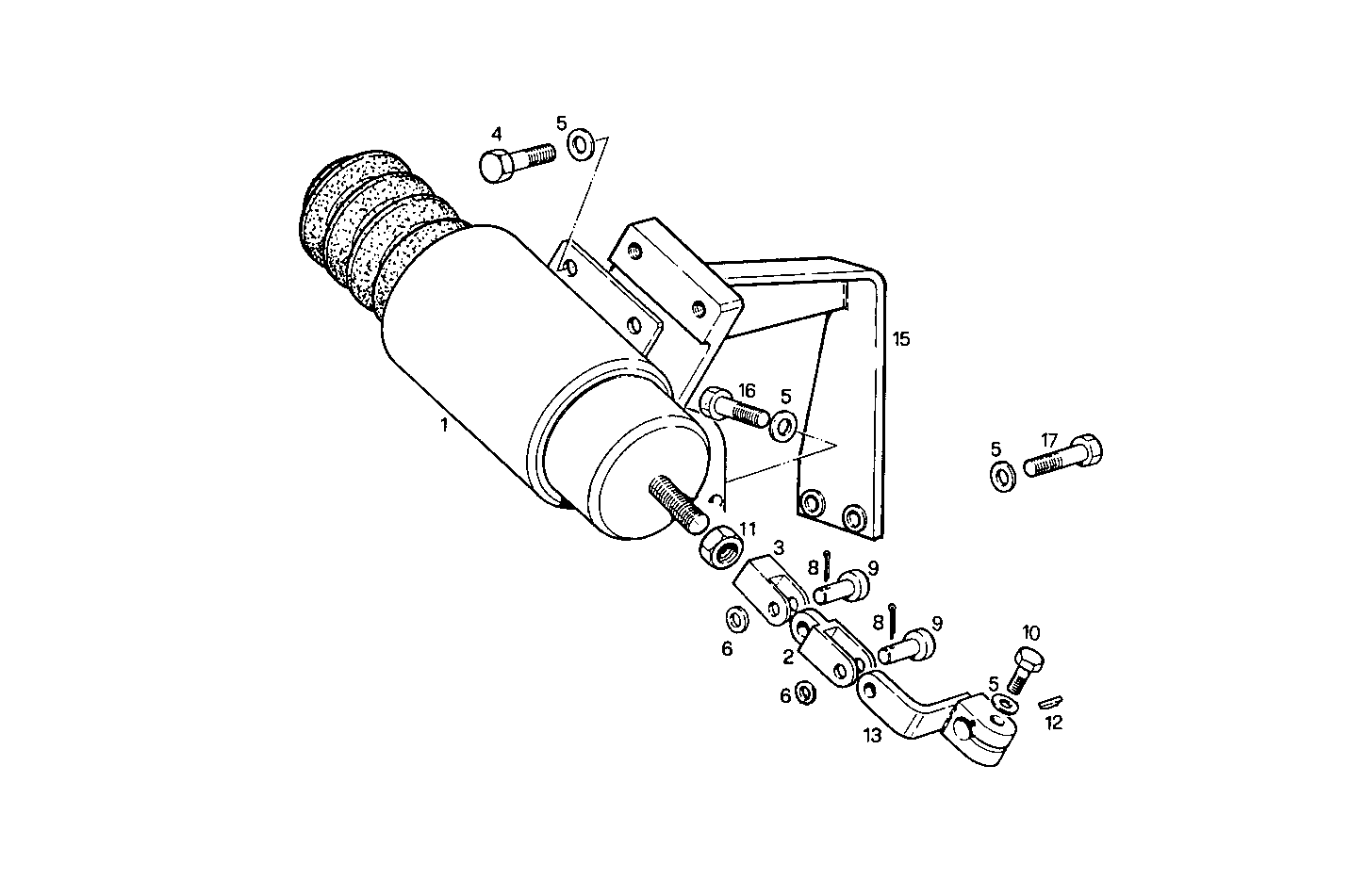 Iveco/FPT STOP SOLENOID - ENERGIZE TO STOP - 24V