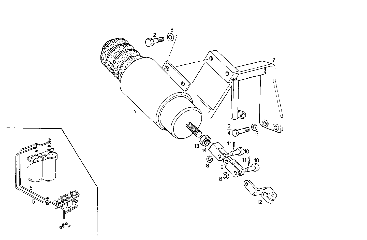 Iveco/FPT STOP SOLENOID - ENERGIZE TO STOP - 24V