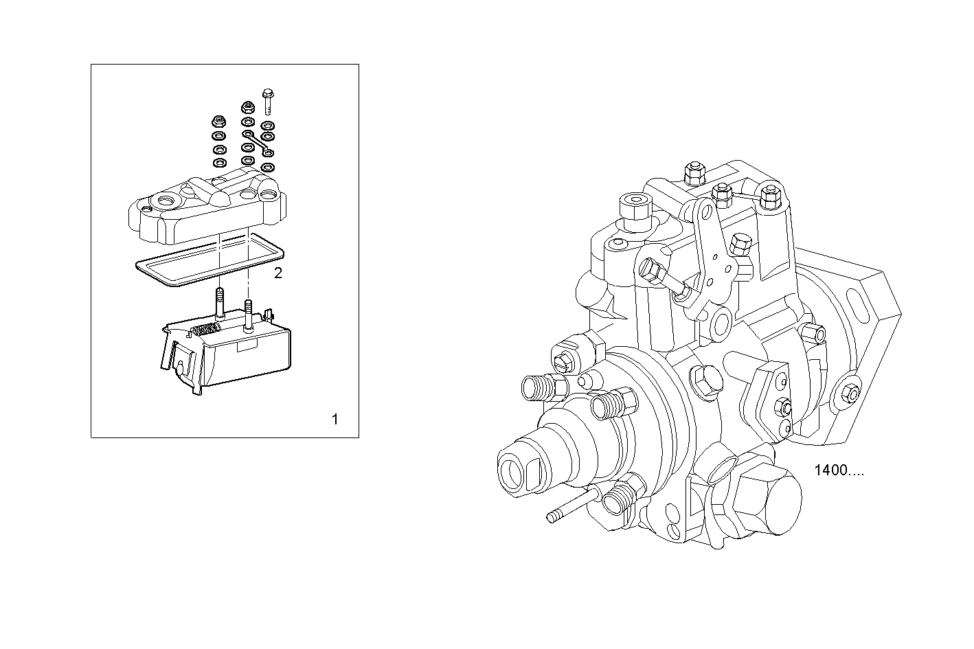 Iveco/FPT STOP SOLENOID - ENERGIZE TO STOP - 24V