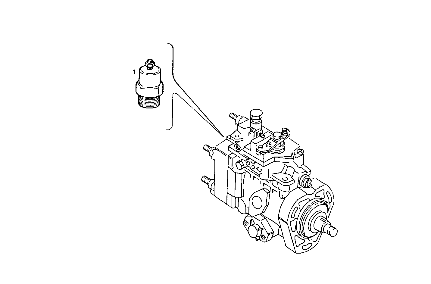 Iveco/FPT STOP SOLENOID - ENERGIZE TO RUN - 24V