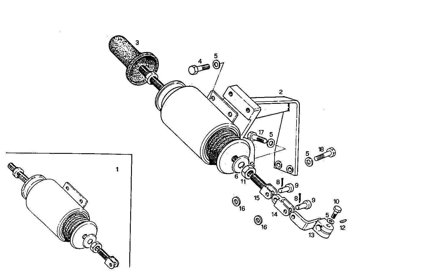 Iveco/FPT STOP SOLENOID - ENERGIZE TO RUN - 24V