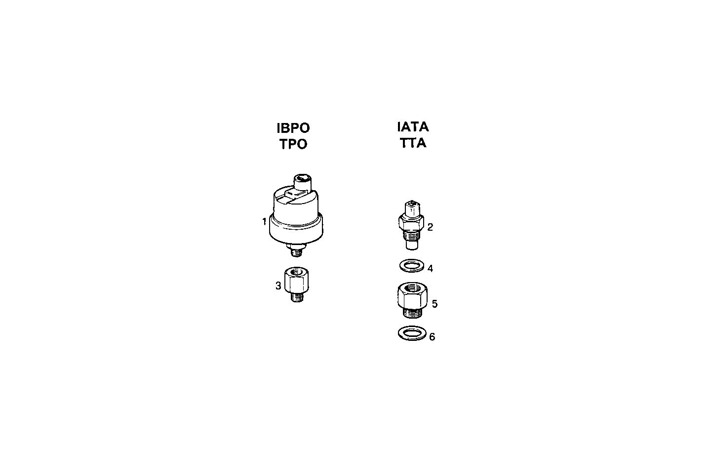 Iveco/FPT SENDER UNITS FOR INSTRUMENTS