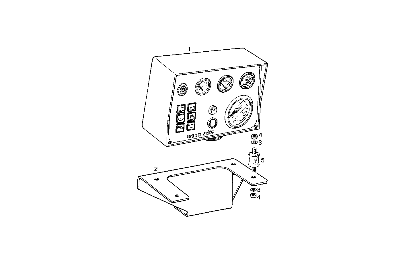 Iveco/FPT ELECTRIC INSTRUMENTS PANEL