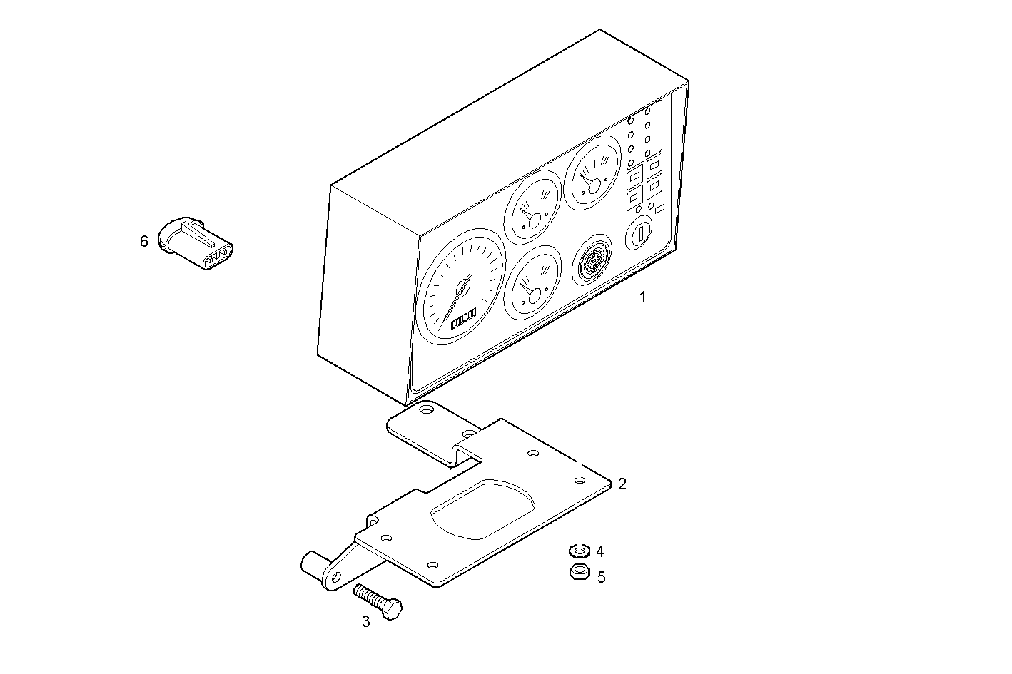 Iveco/FPT MANUAL CONTROL BOARD