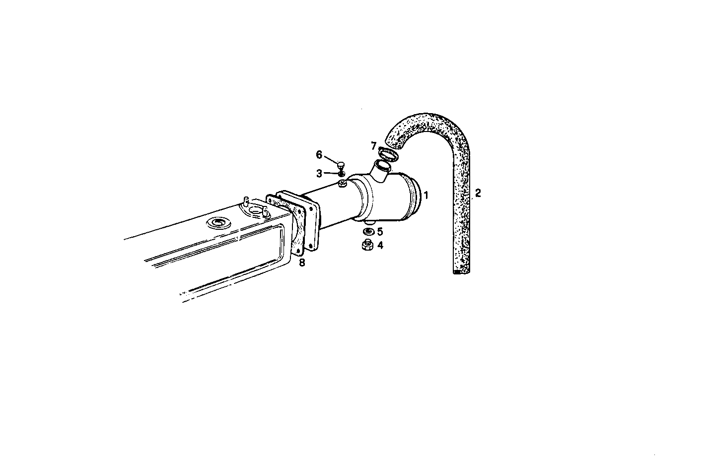 Iveco/FPT GAS-WATER MIXER WITH STERN OUTLET