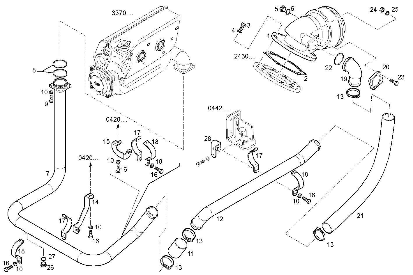 Iveco/FPT GAS-WATER MIXER