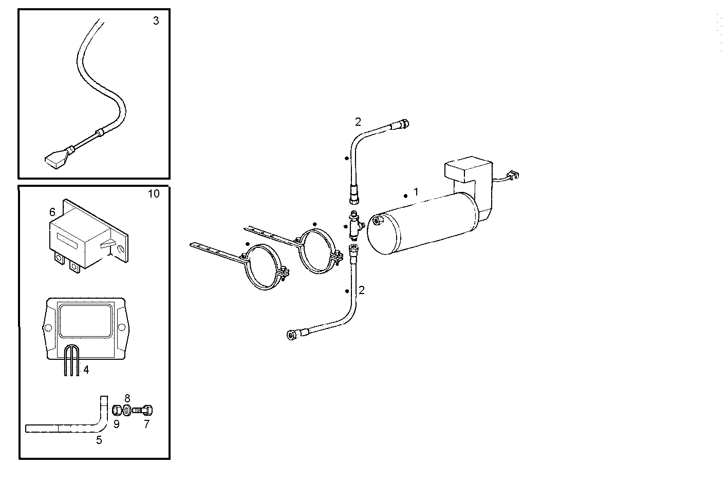 Iveco/FPT TURBOCHARGER LUBRICATING KIT