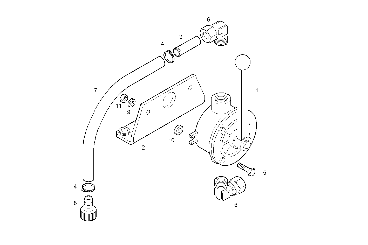 Iveco/FPT OIL OUTLET PUMP