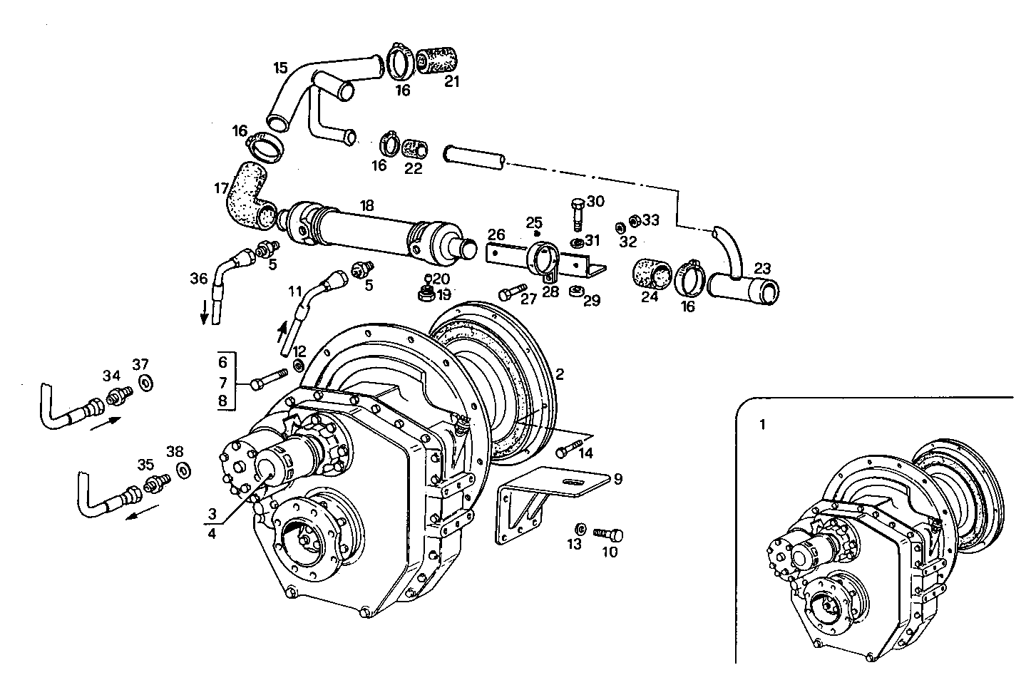 Iveco/FPT MARINE GEAR ZF-MPM IRM 320 A-1