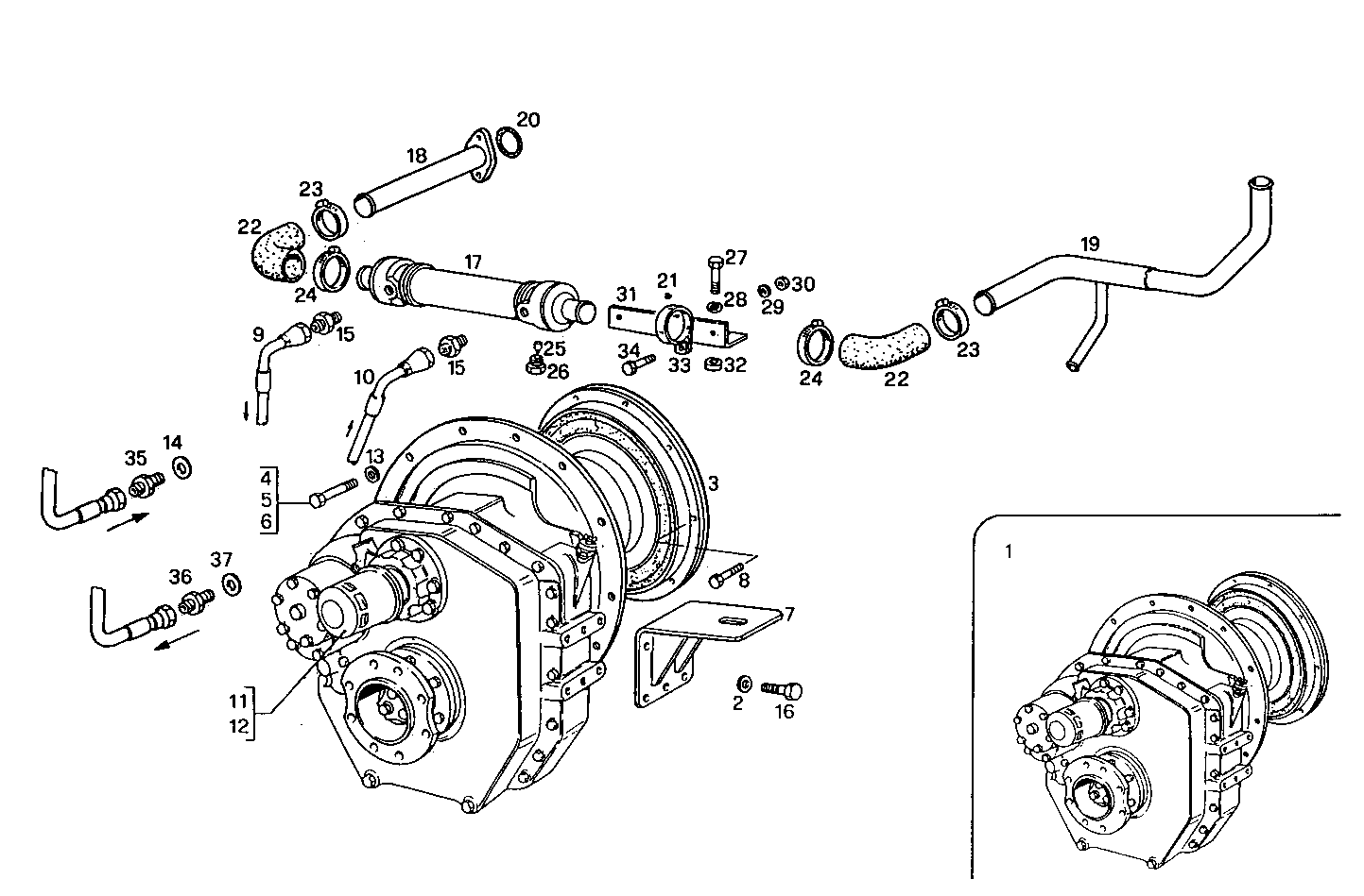 Iveco/FPT MARINE GEAR ZF-MPM IRM 320 A-1