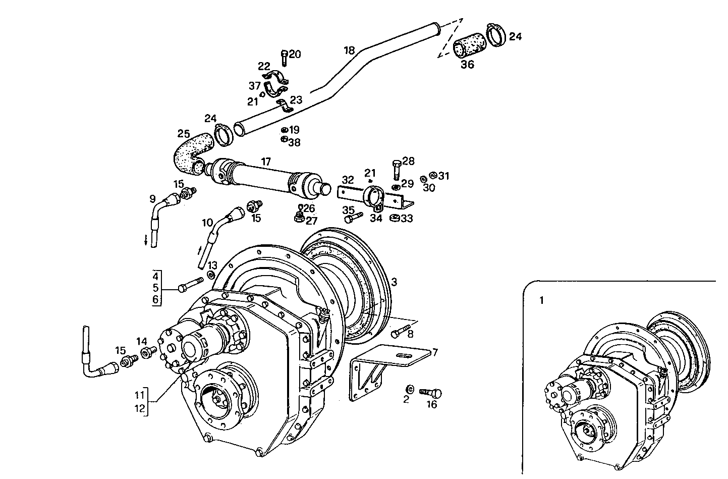 Iveco/FPT MARINE GEAR ZF-MPM IRM 320-1