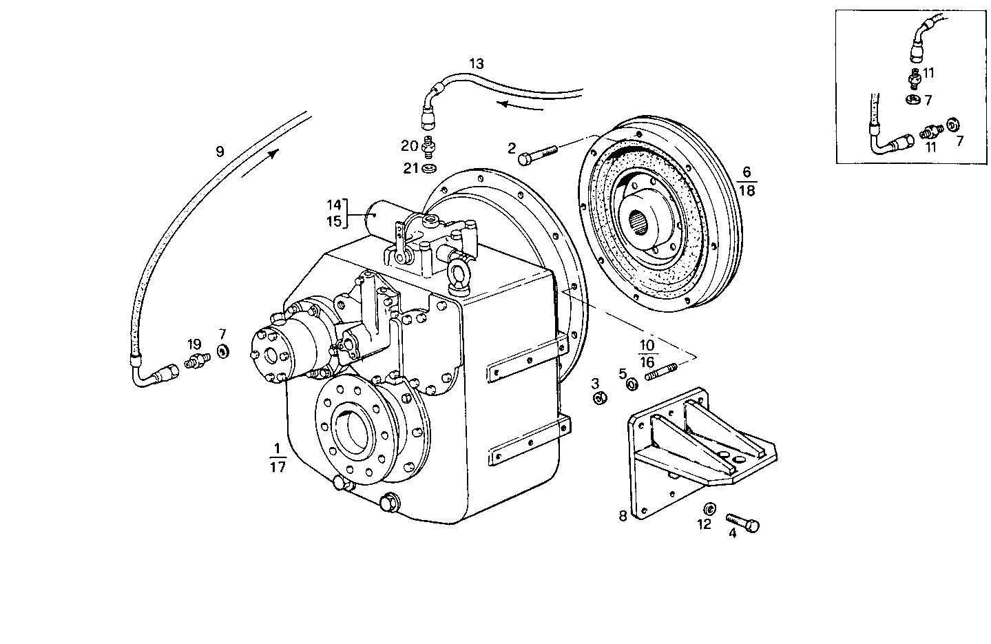 Iveco/FPT MARINE GEAR ZF-MPM IRM 350 PL