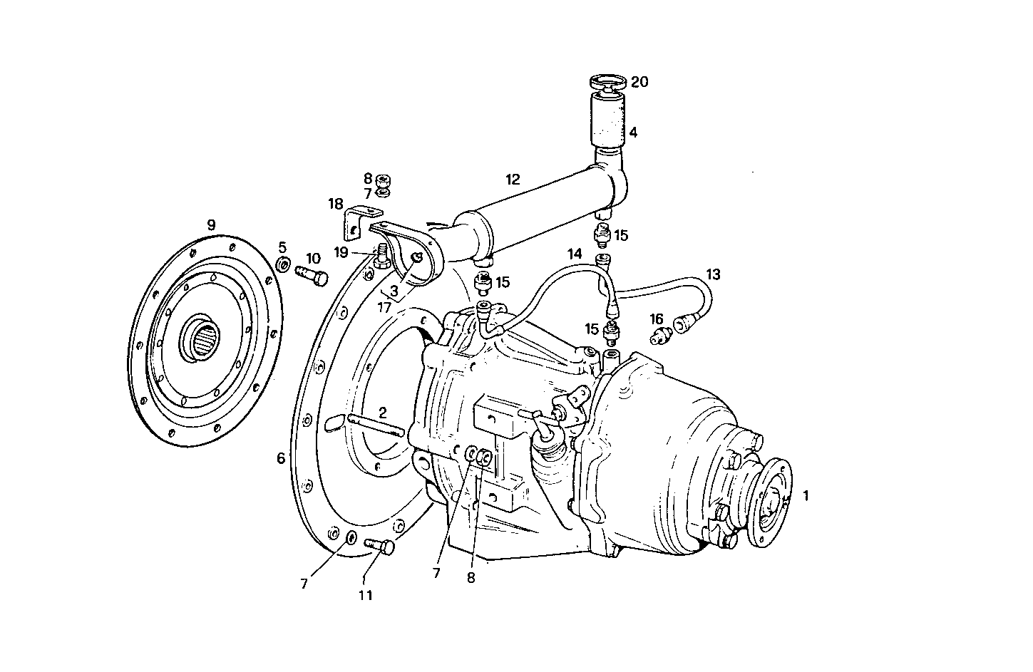 Iveco/FPT MARINE GEAR BORG WARNER 71 CR