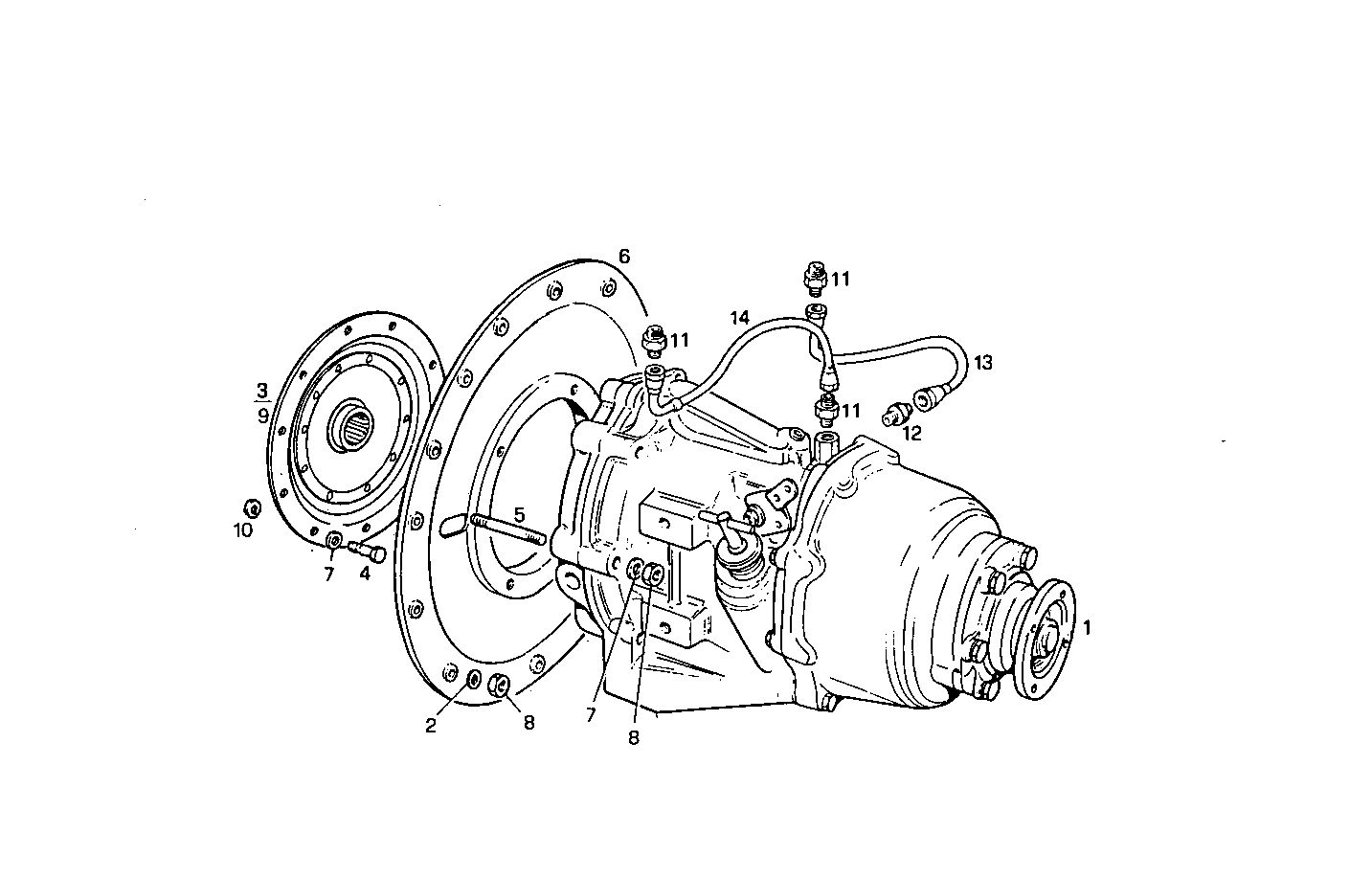 Iveco/FPT MARINE GEAR BORG WARNER 72 CR