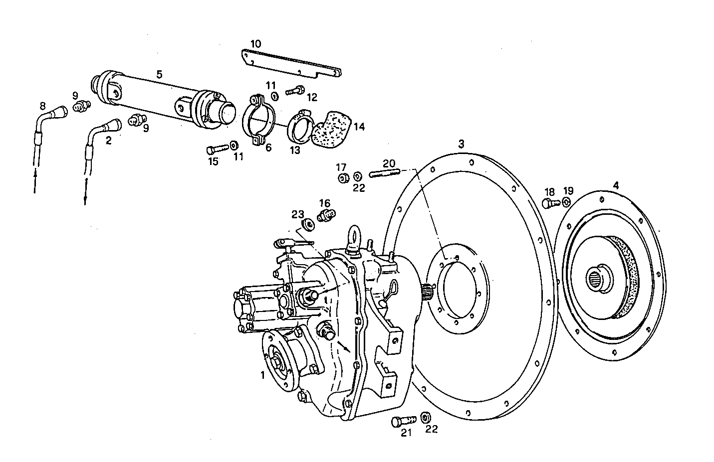 Iveco/FPT MARINE GEAR TECHNODRIVE TM 345 A