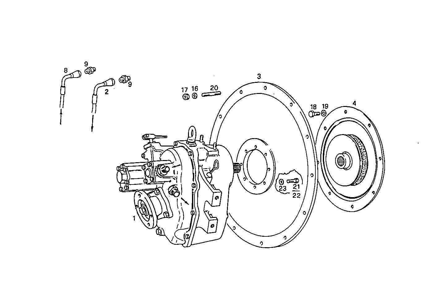 Iveco/FPT MARINE GEAR TECHNODRIVE TM 545 A